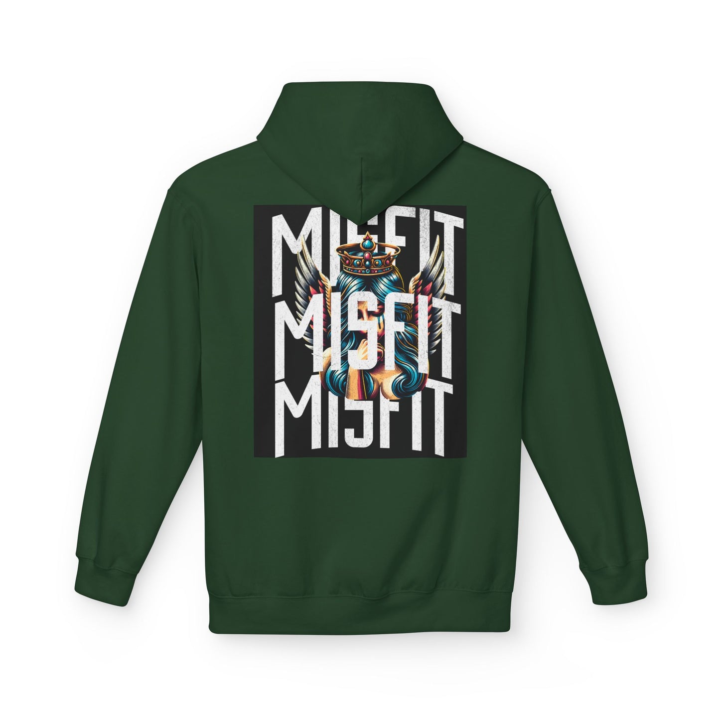 Misfit Angel Tears Witch Graphic Hoodie — Limited Edition Design