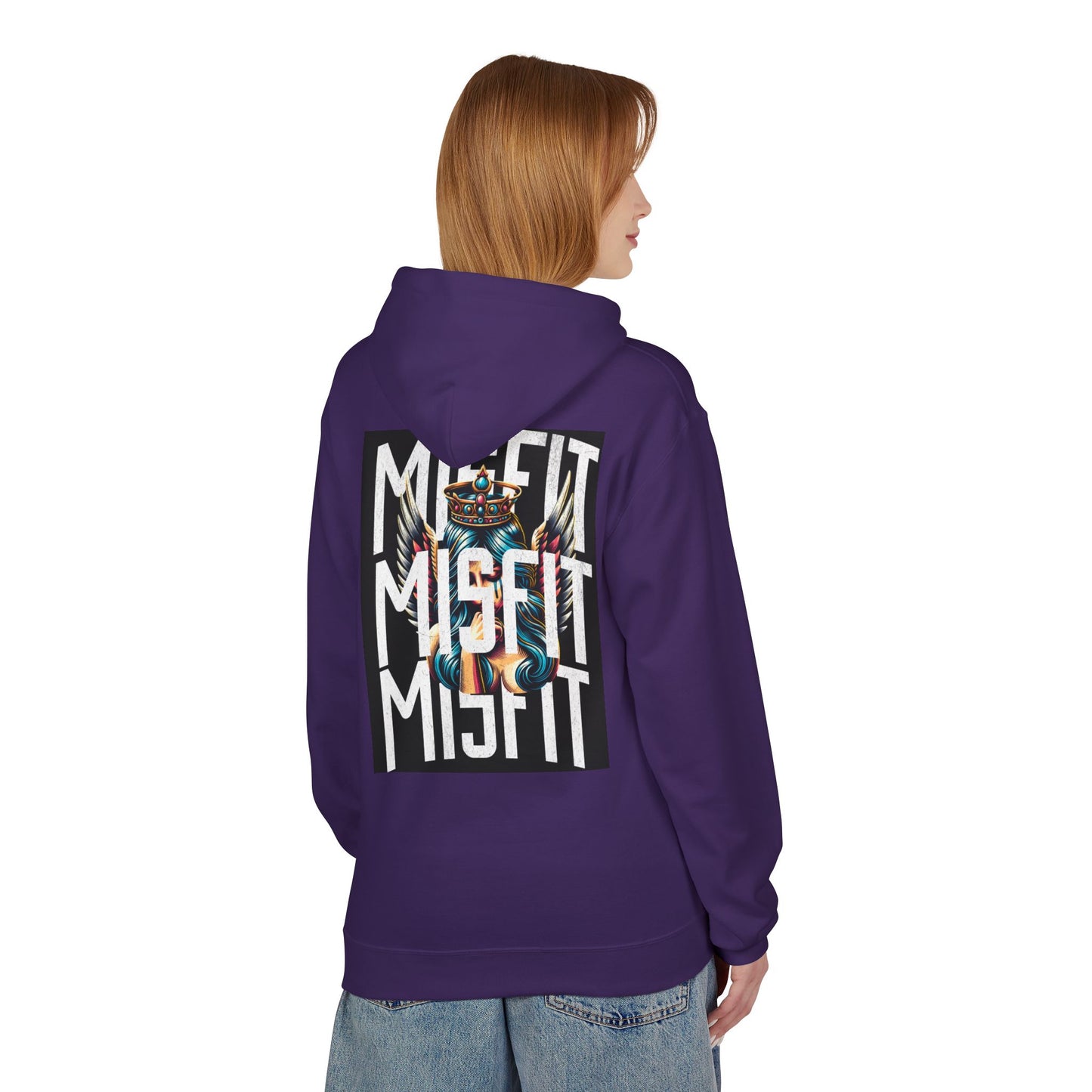 Misfit Angel Tears Witch Graphic Hoodie — Limited Edition Design