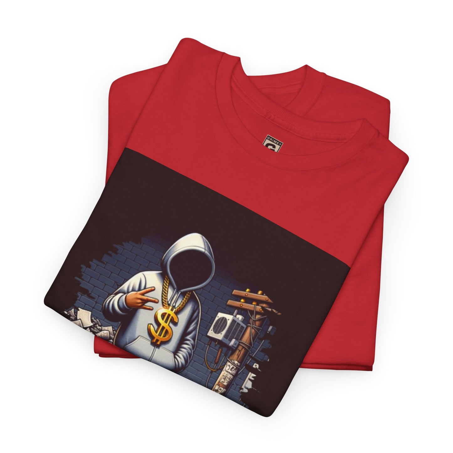 Grimey Limited ed. Streetwear Tee — "Straight Outta the Mud" Graphic T-Shirt