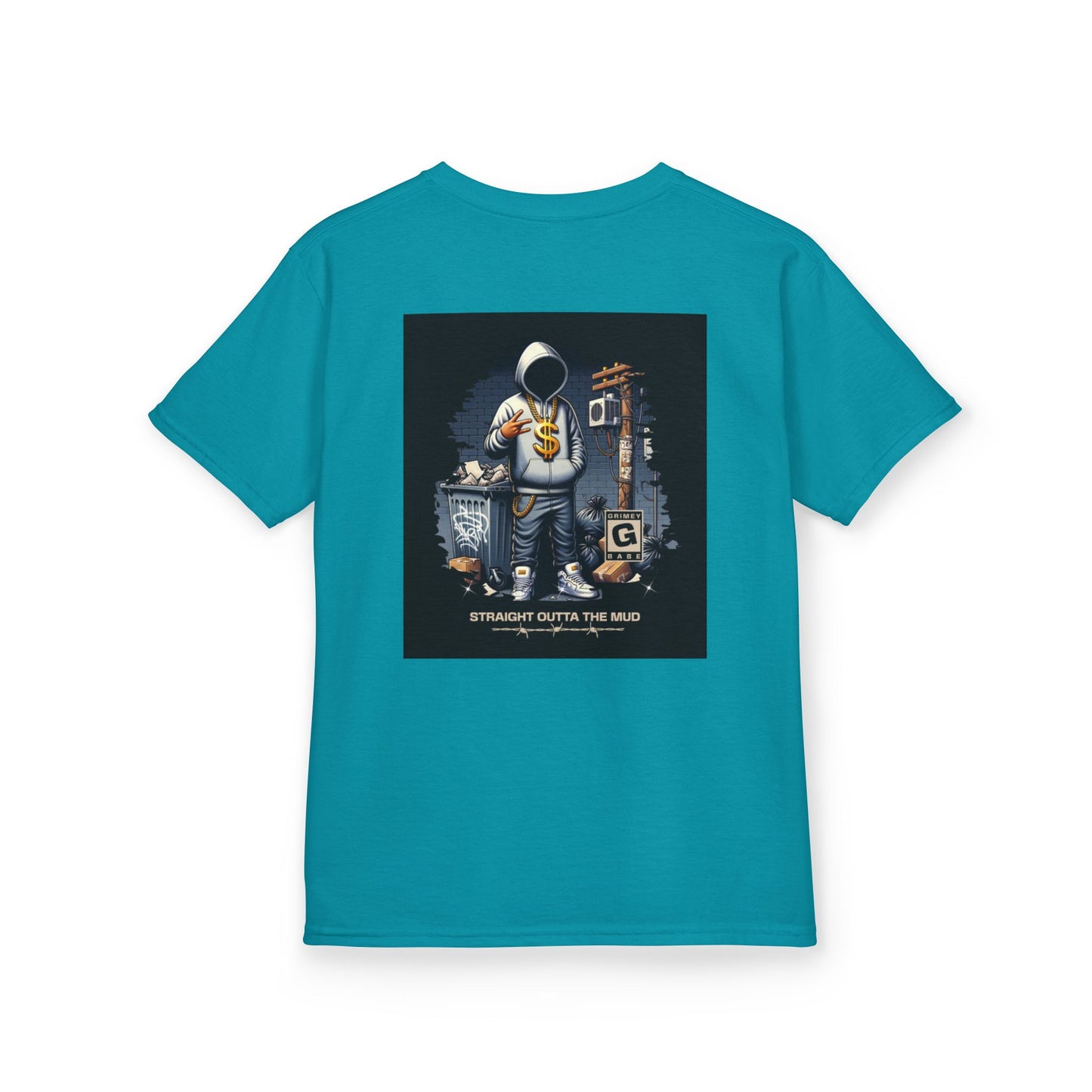 Kids T-Shirt —  Graphic Tee (“Straight Outta The mud)