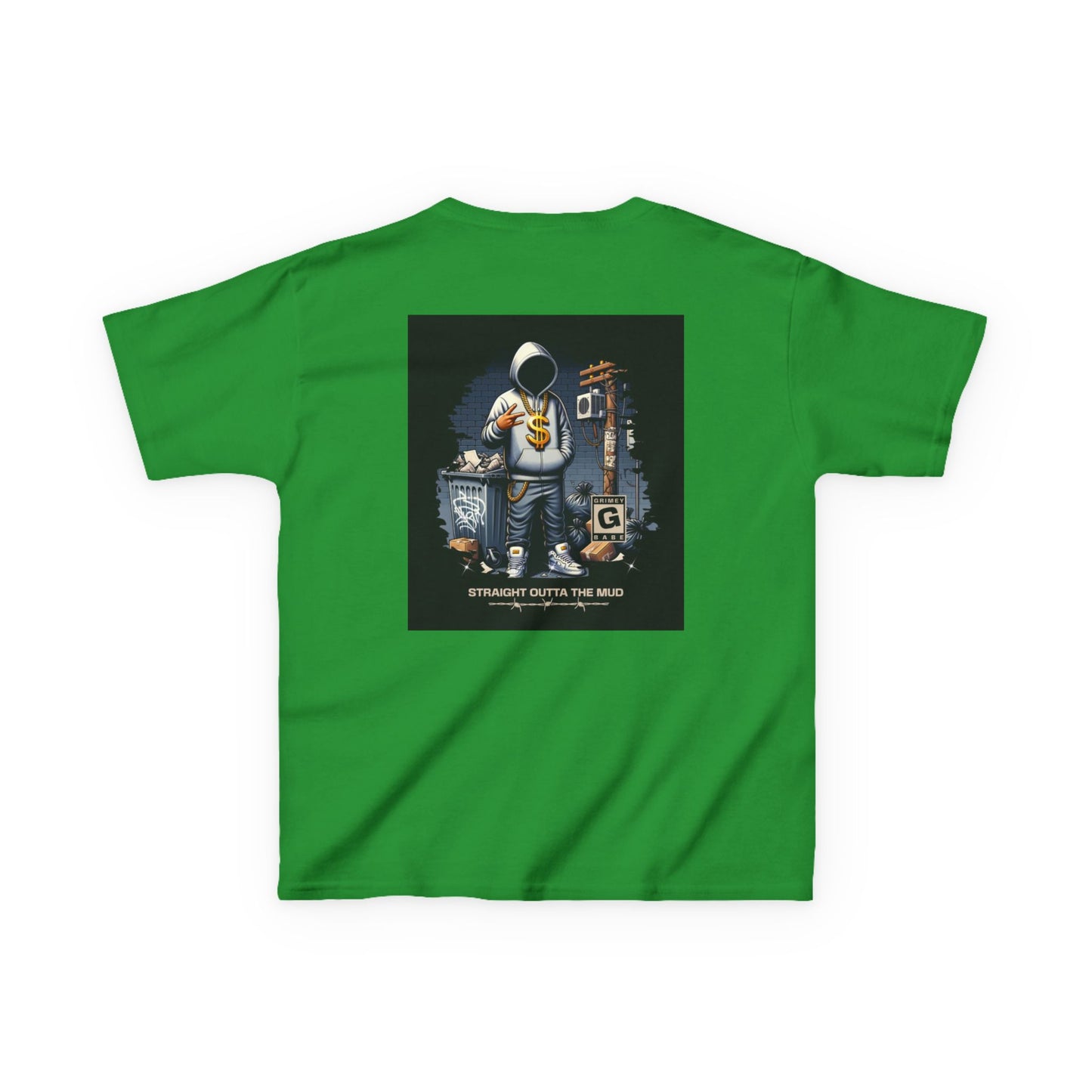 Kids T-Shirt —  Graphic Tee (“Straight Outta The mud)