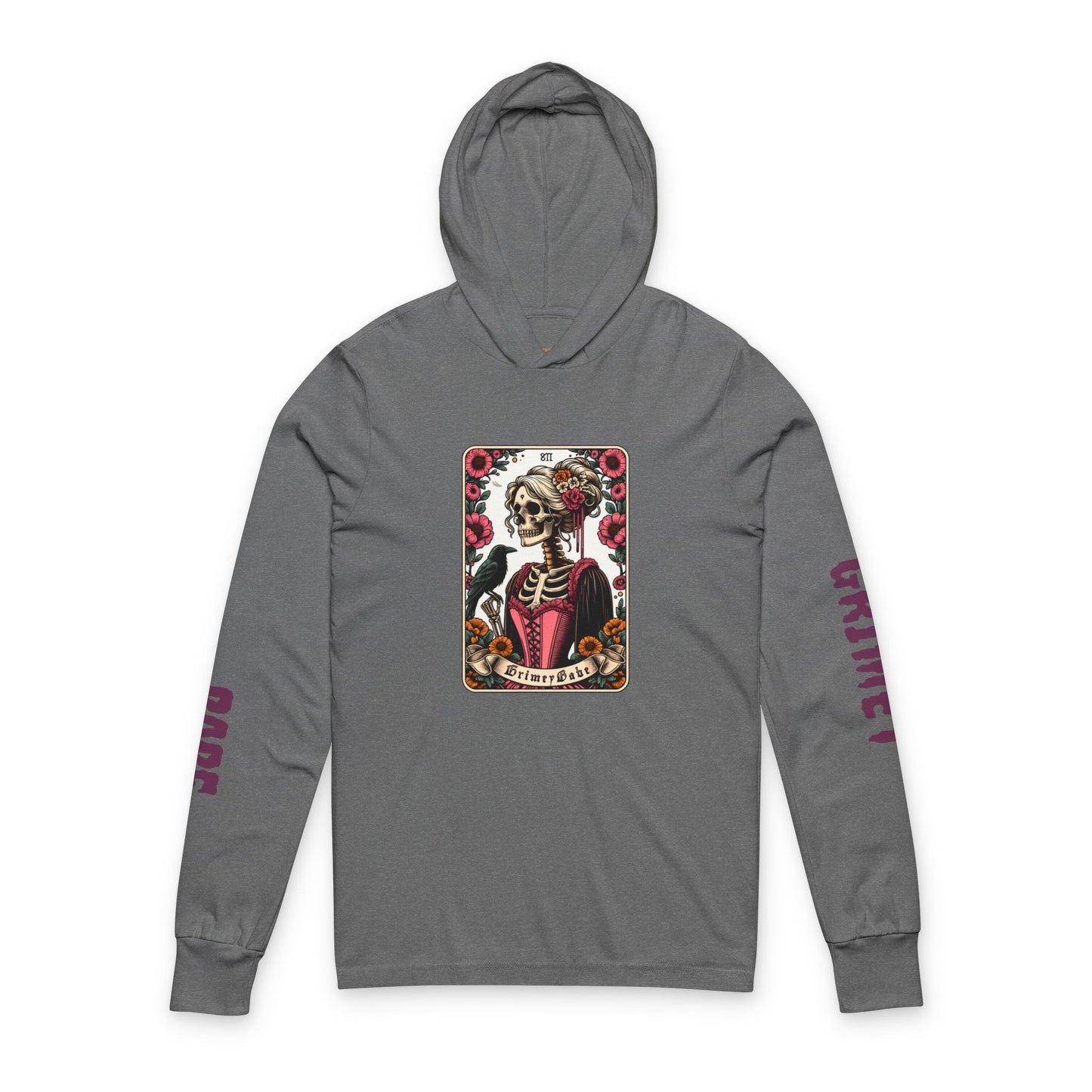 Grimey Babe Limited Edition Tarot Hooded Long-Sleeve Tee