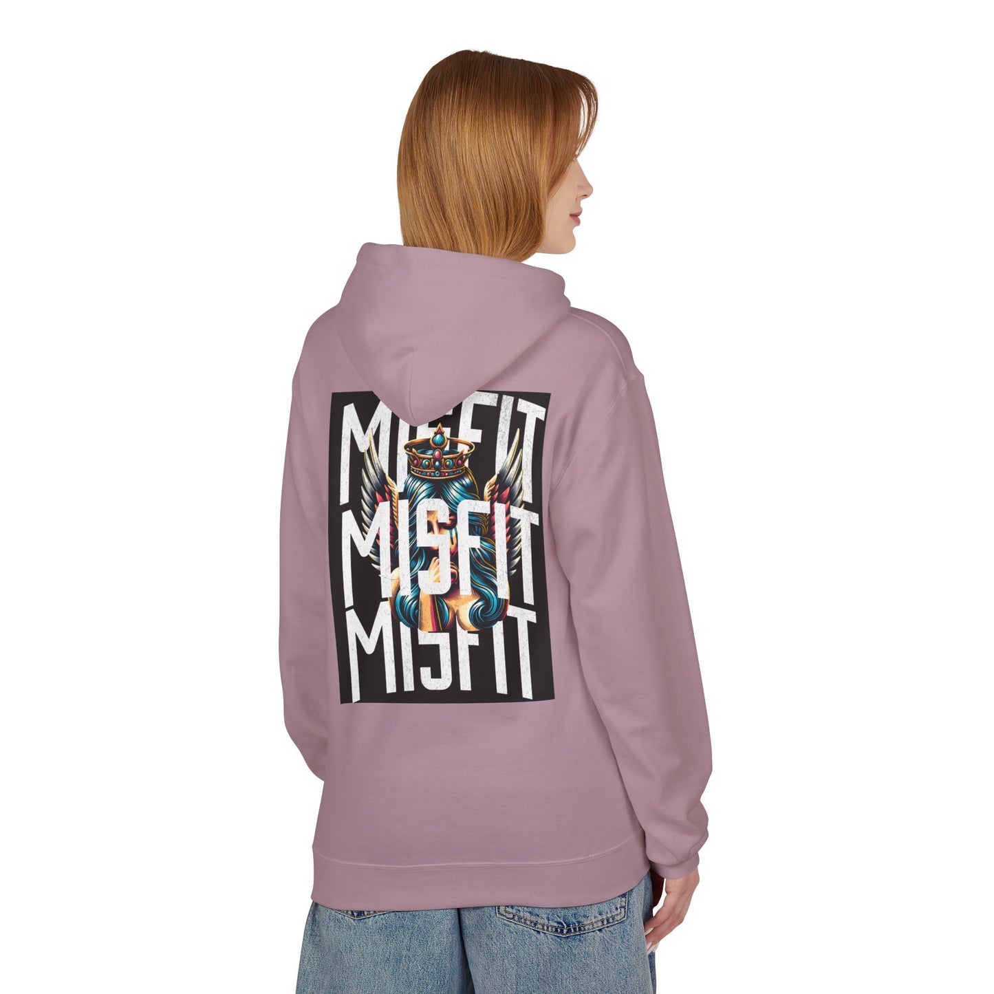 Misfit Angel Tears Witch Graphic Hoodie — Limited Edition Design