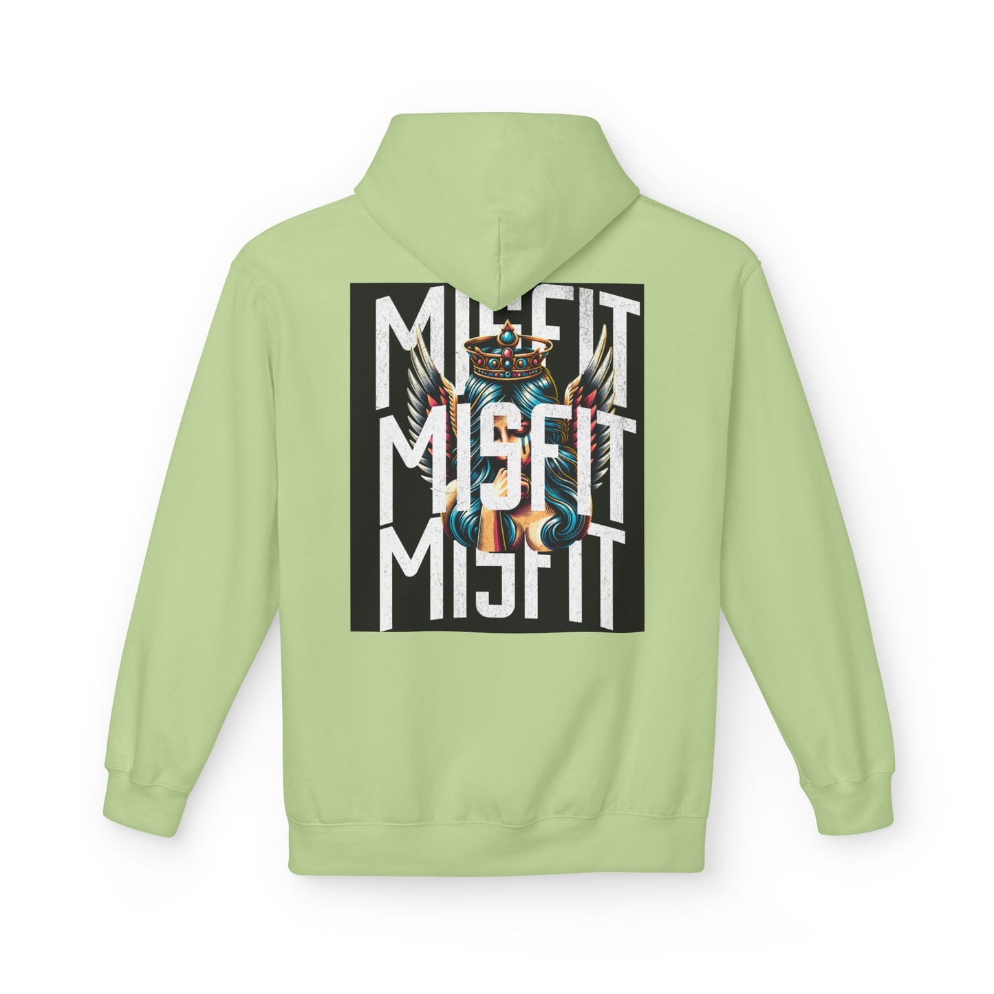 Misfit Angel Tears Witch Graphic Hoodie — Limited Edition Design