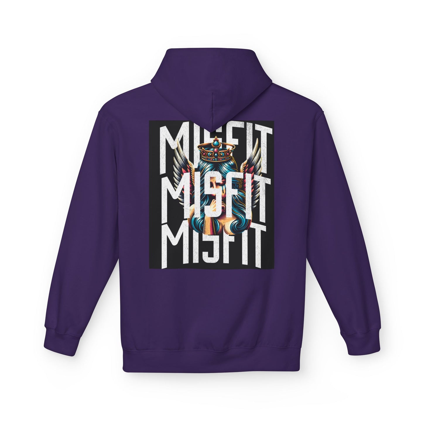 Misfit Angel Tears Witch Graphic Hoodie — Limited Edition Design
