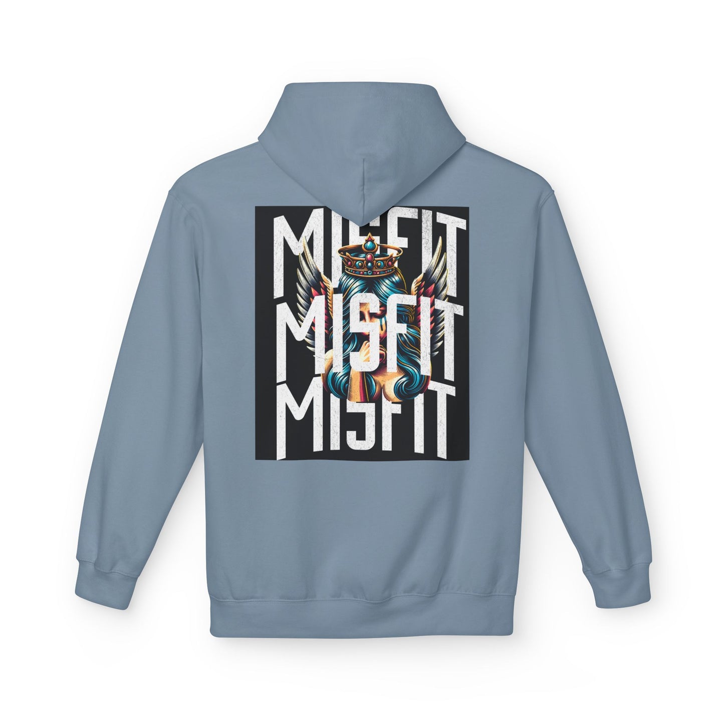 Misfit Angel Tears Witch Graphic Hoodie — Limited Edition Design