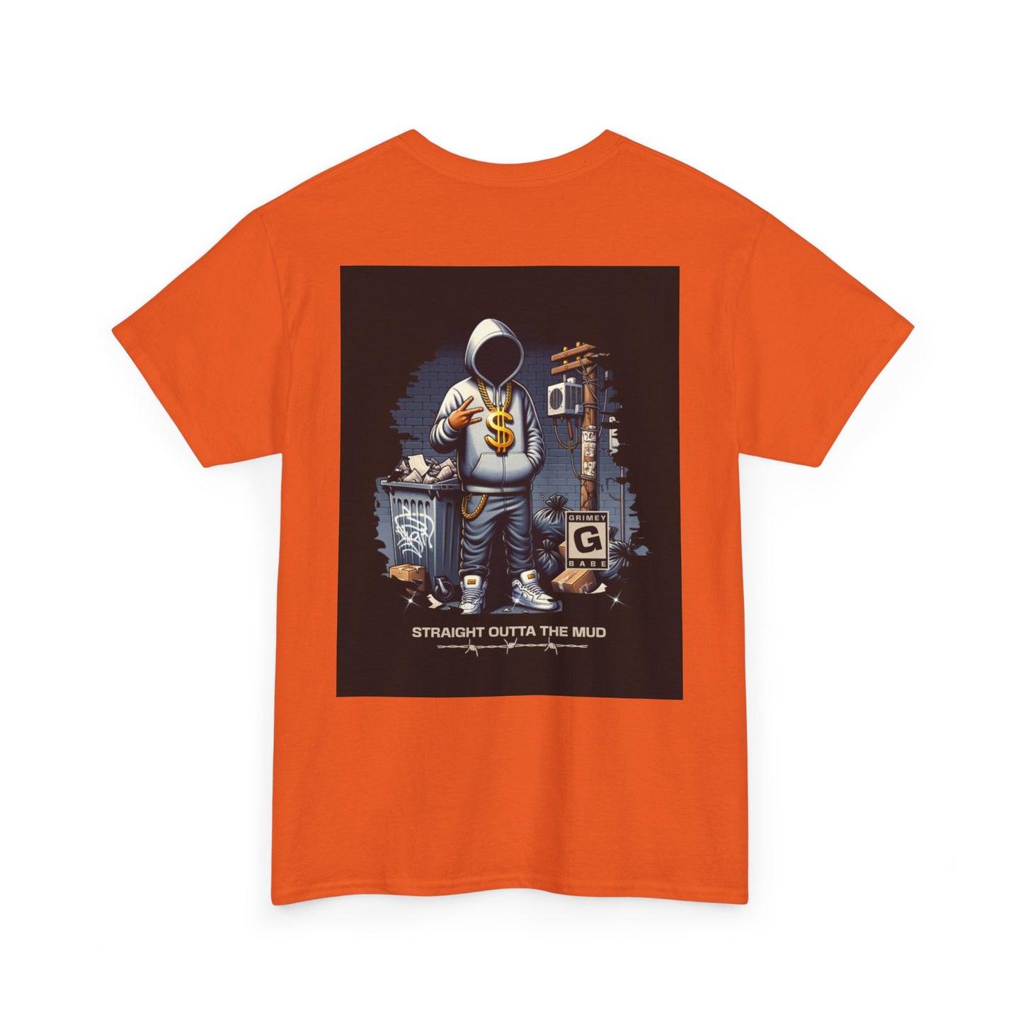 Streetwear Tee — 'Straight Outta the Mud'  Graphic T‑Shirt