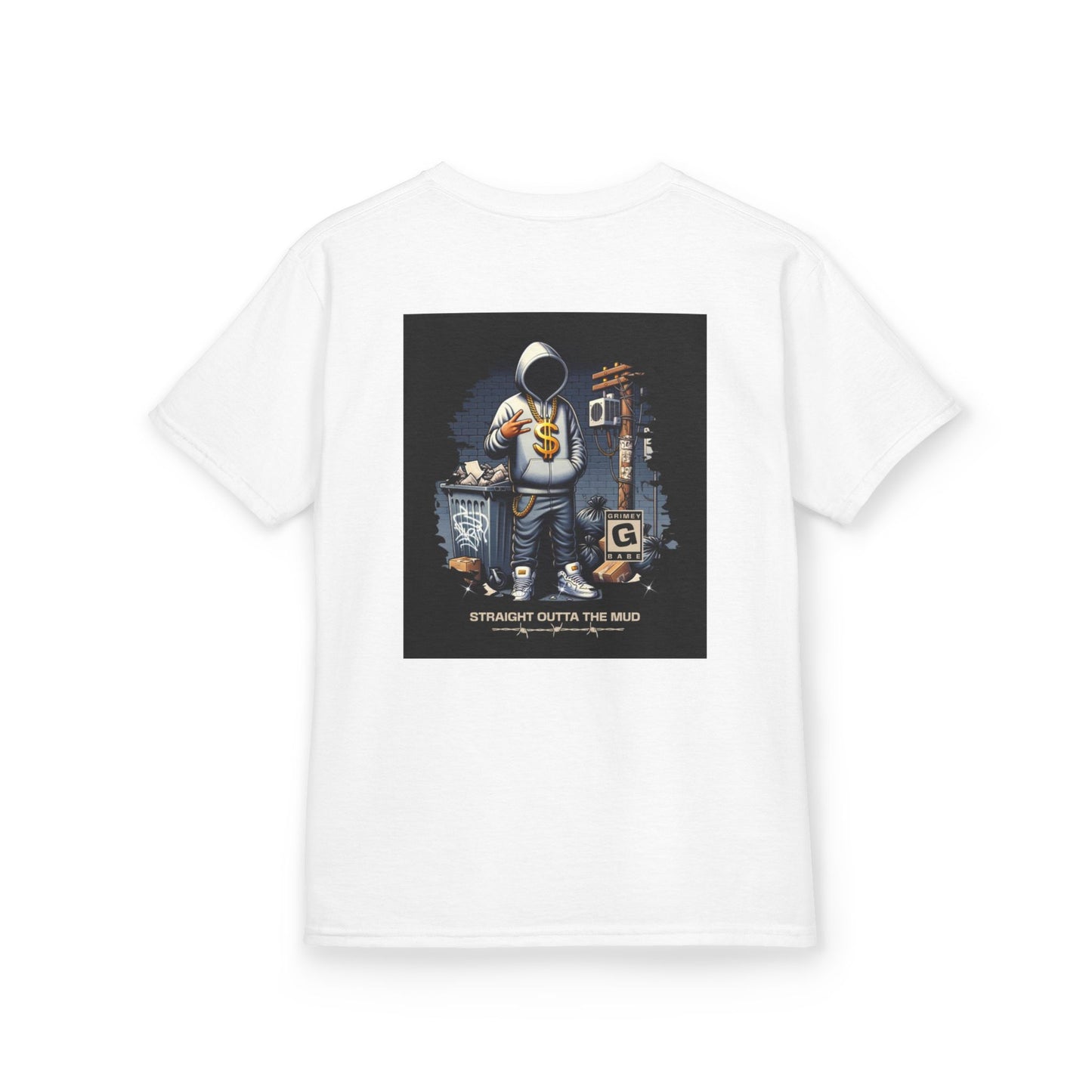 Kids T-Shirt —  Graphic Tee (“Straight Outta The mud)