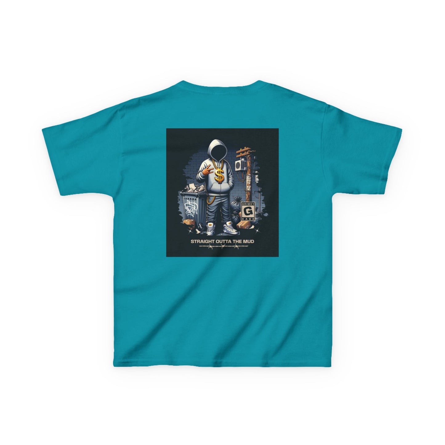 Kids T-Shirt —  Graphic Tee (“Straight Outta The mud)