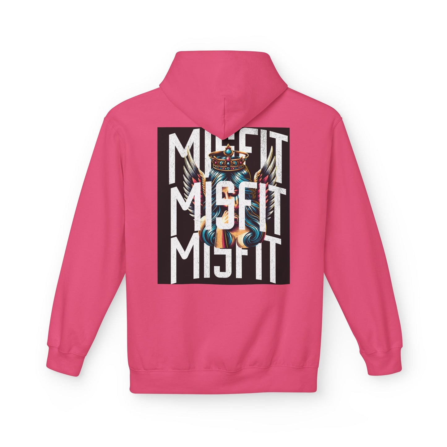 Misfit Angel Tears Witch Graphic Hoodie — Limited Edition Design