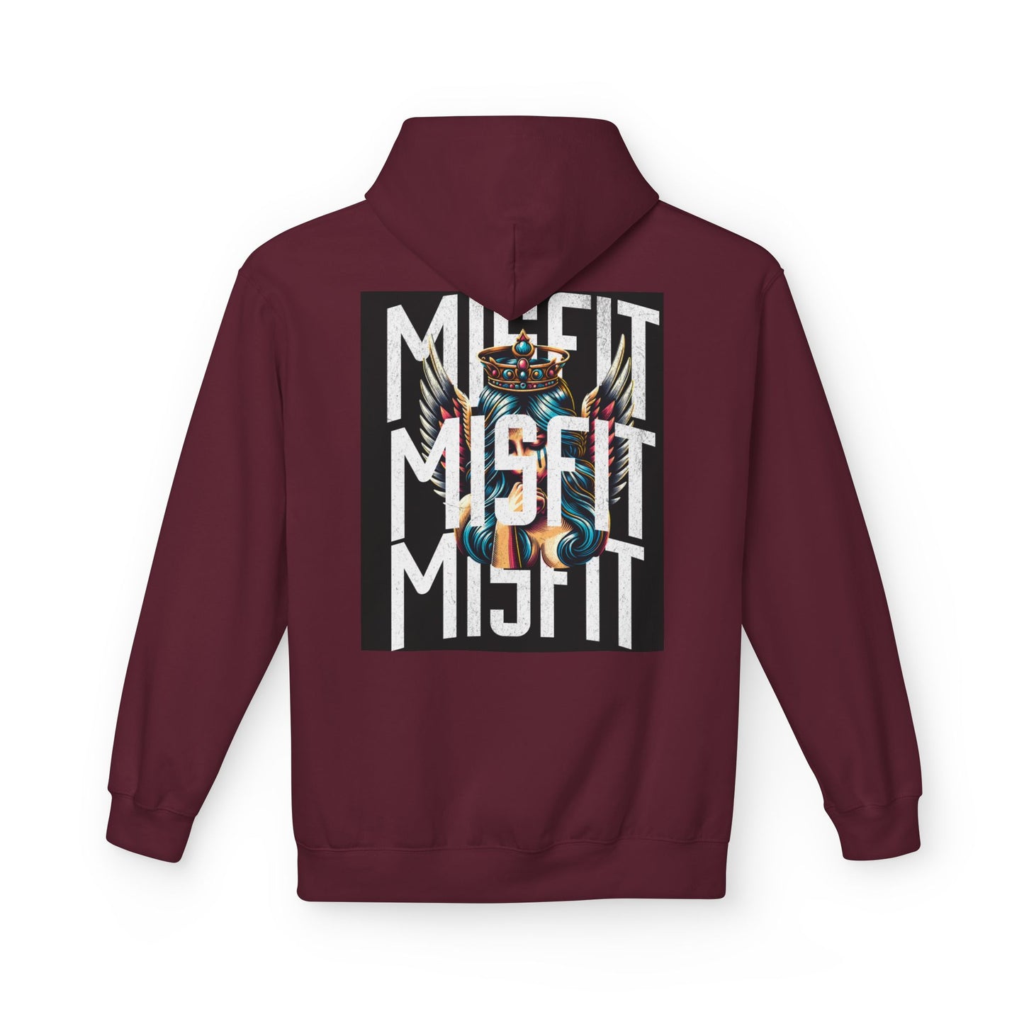 Misfit Angel Tears Witch Graphic Hoodie — Limited Edition Design