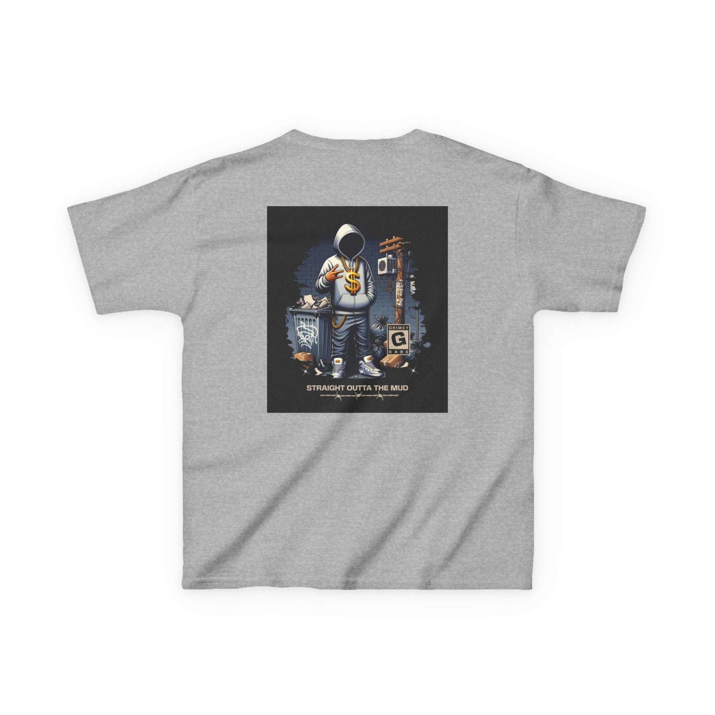 Kids T-Shirt —  Graphic Tee (“Straight Outta The mud)