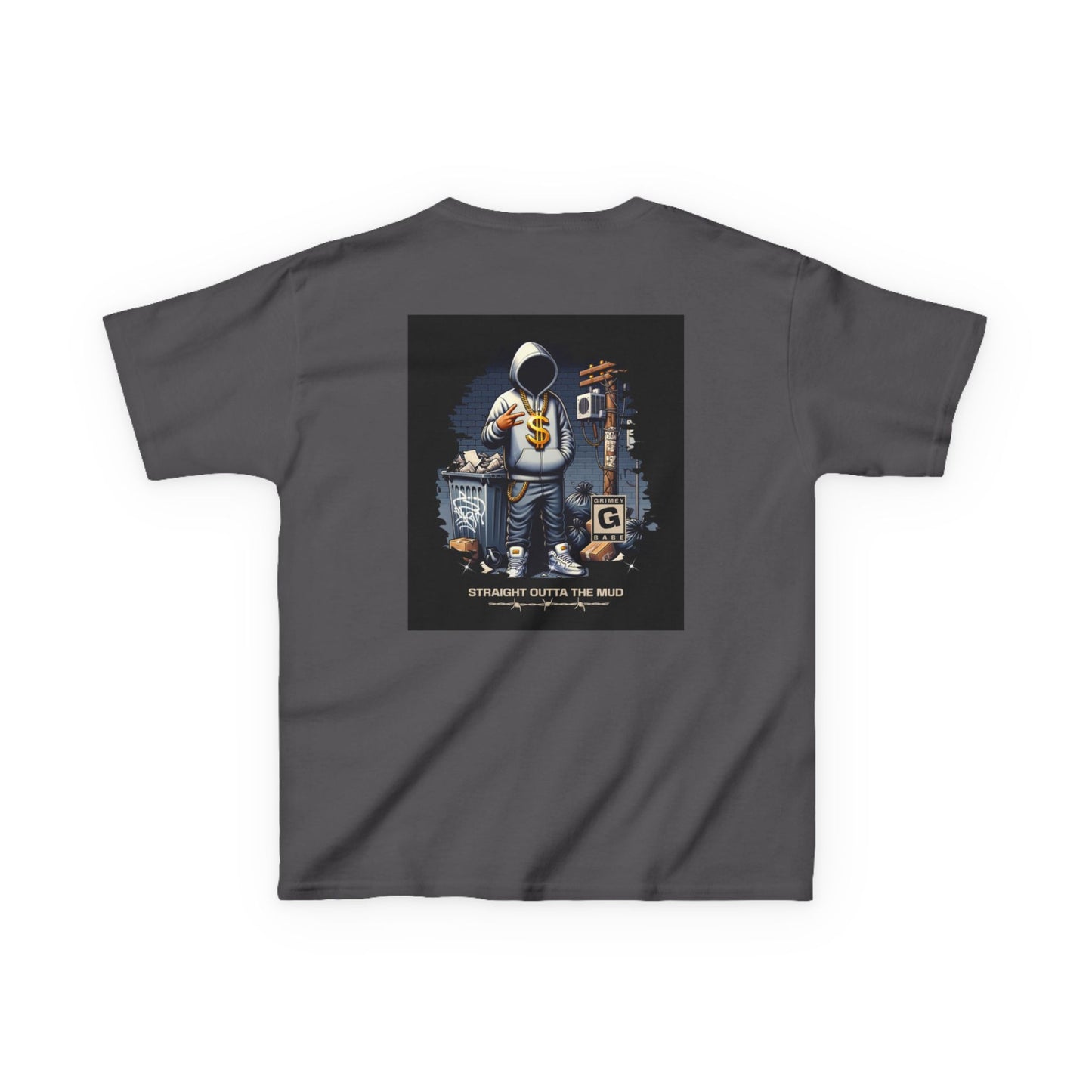 Kids T-Shirt —  Graphic Tee (“Straight Outta The mud)