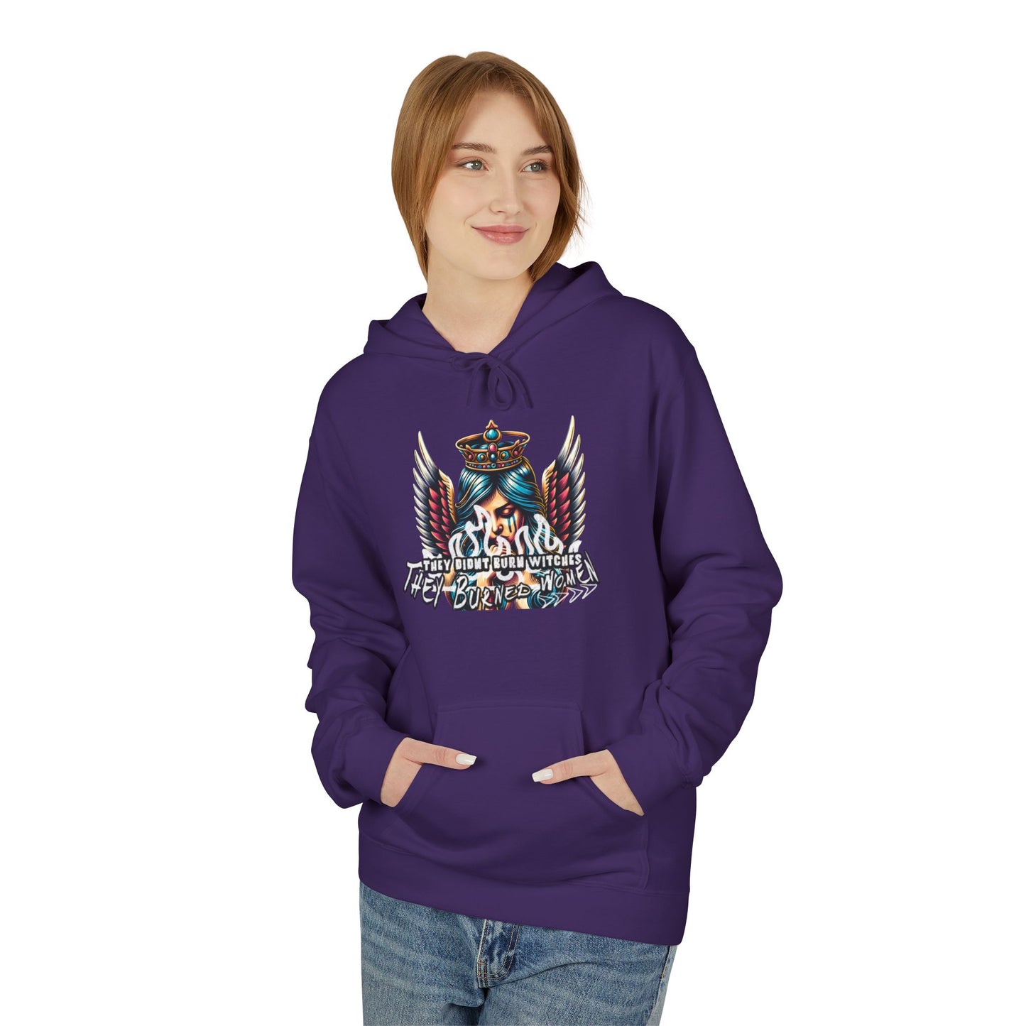 Misfit Angel Tears Witch Graphic Hoodie — Limited Edition Design