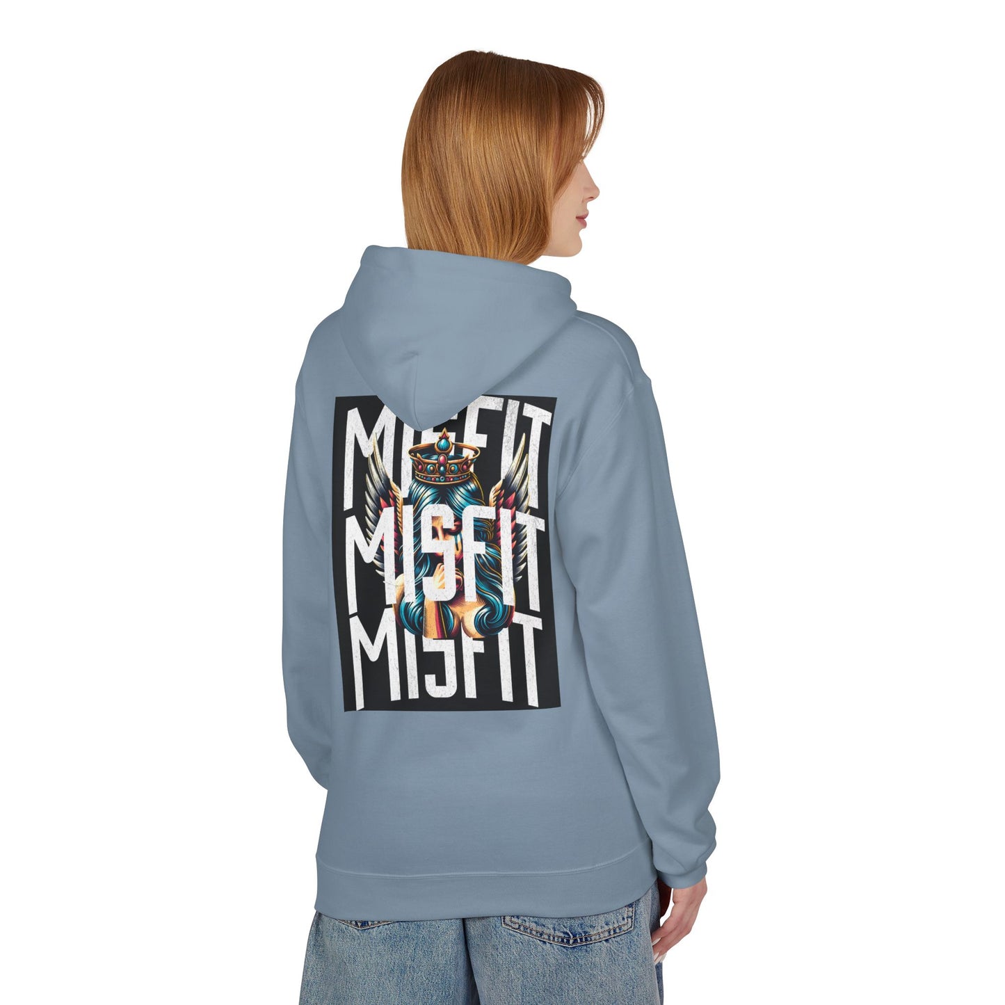 Misfit Angel Tears Witch Graphic Hoodie — Limited Edition Design