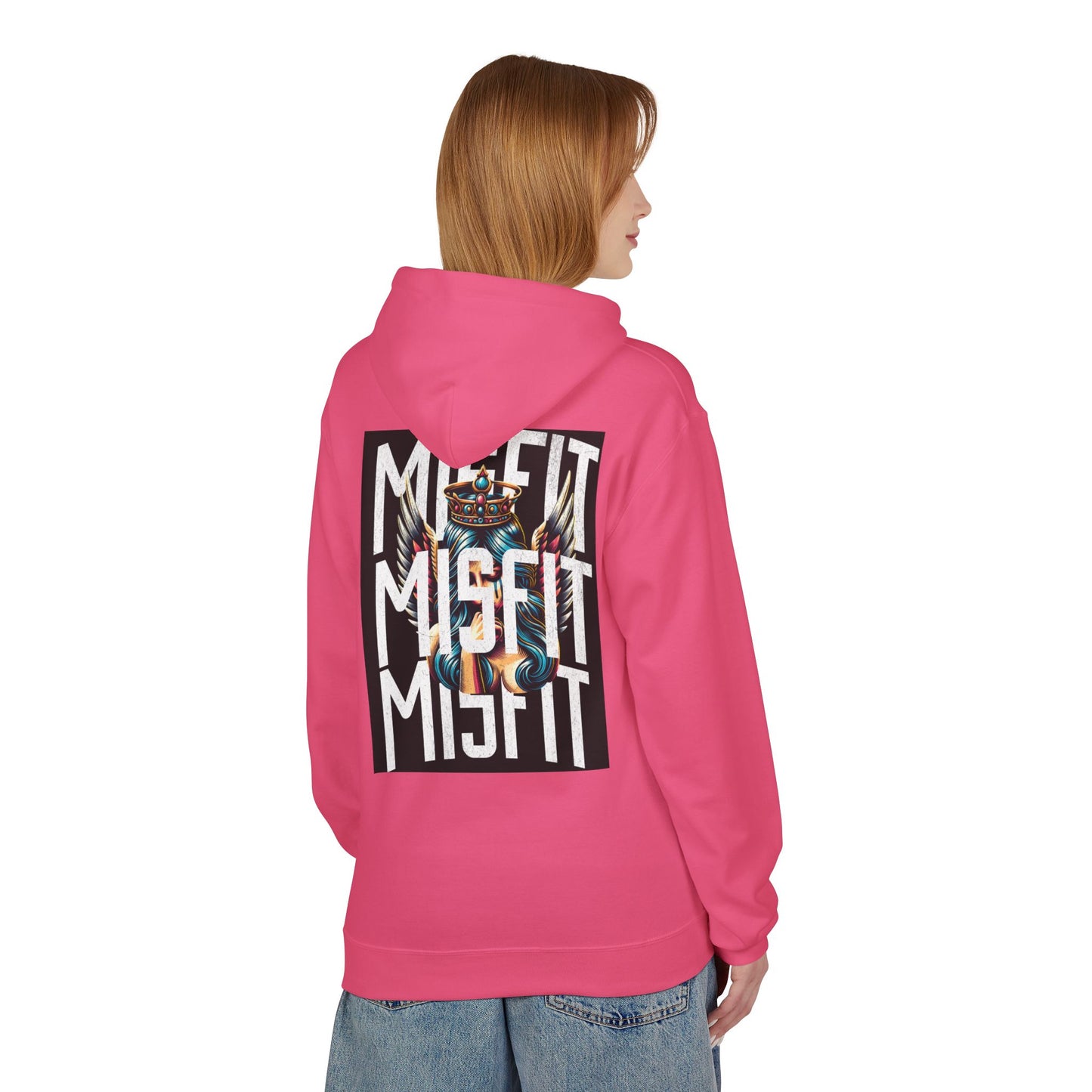 Misfit Angel Tears Witch Graphic Hoodie — Limited Edition Design