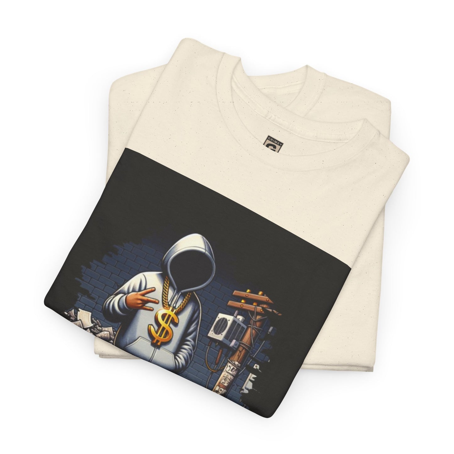 Grimey Limited ed. Streetwear Tee — "Straight Outta the Mud" Graphic T-Shirt