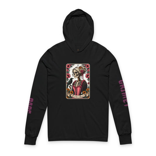 Grimey Babe Limited Edition Tarot Hooded Long-Sleeve Tee