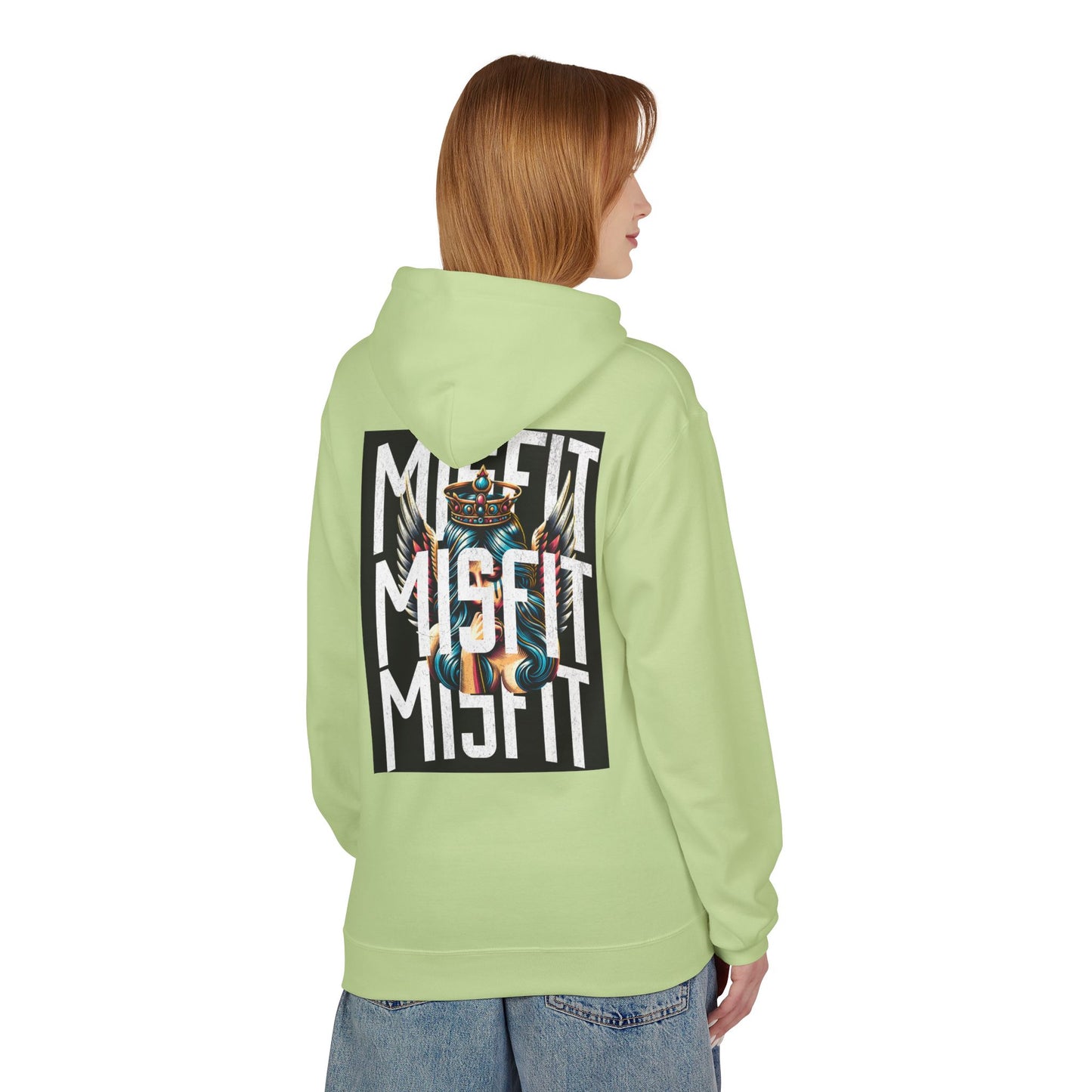 Misfit Angel Tears Witch Graphic Hoodie — Limited Edition Design