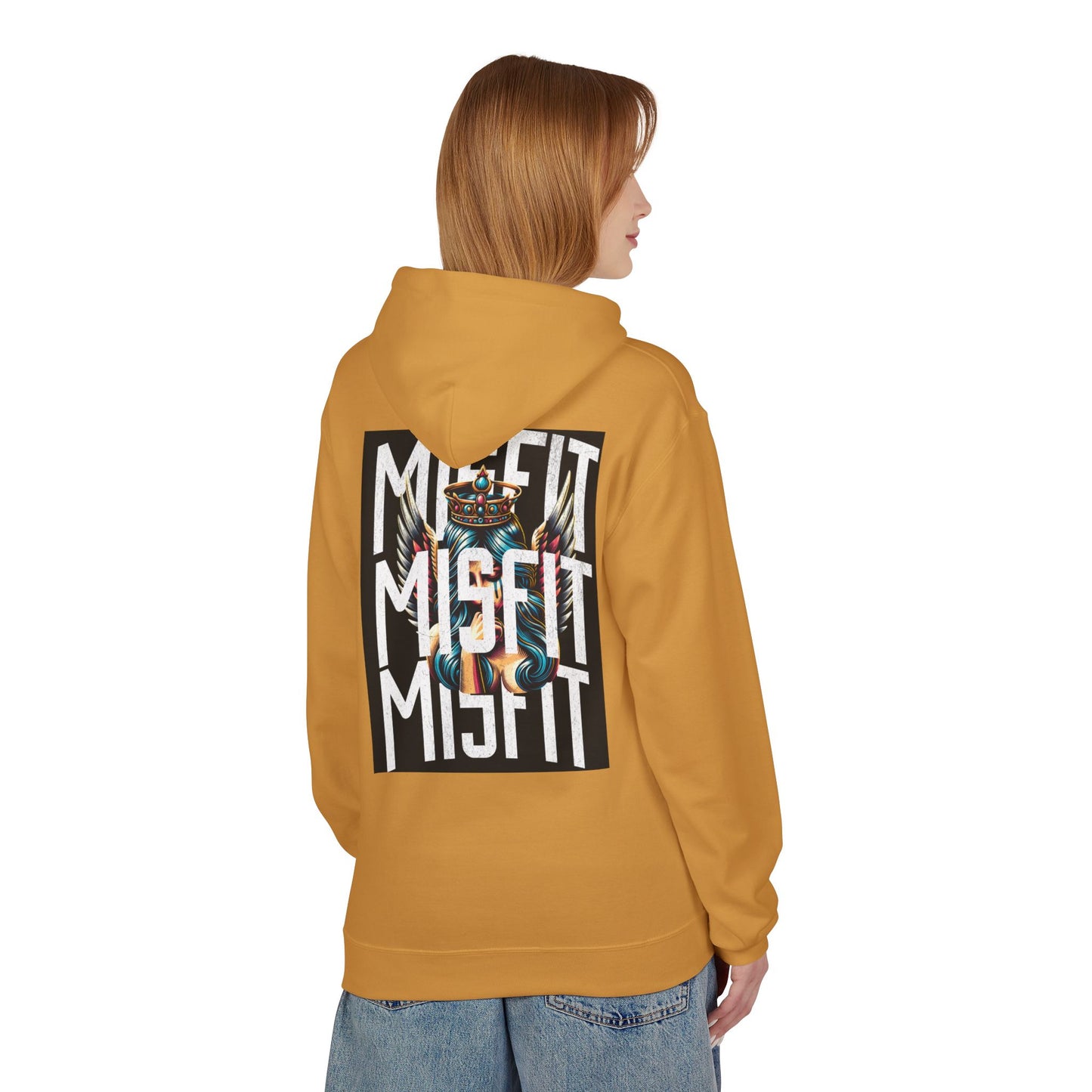 Misfit Angel Tears Witch Graphic Hoodie — Limited Edition Design