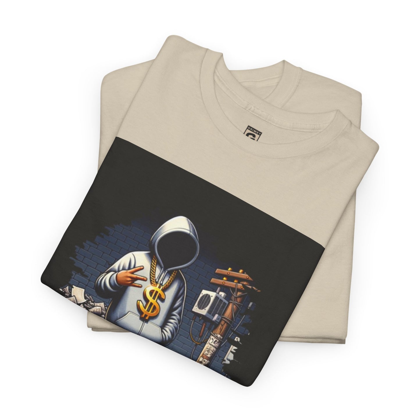 Grimey Limited ed. Streetwear Tee — "Straight Outta the Mud" Graphic T-Shirt