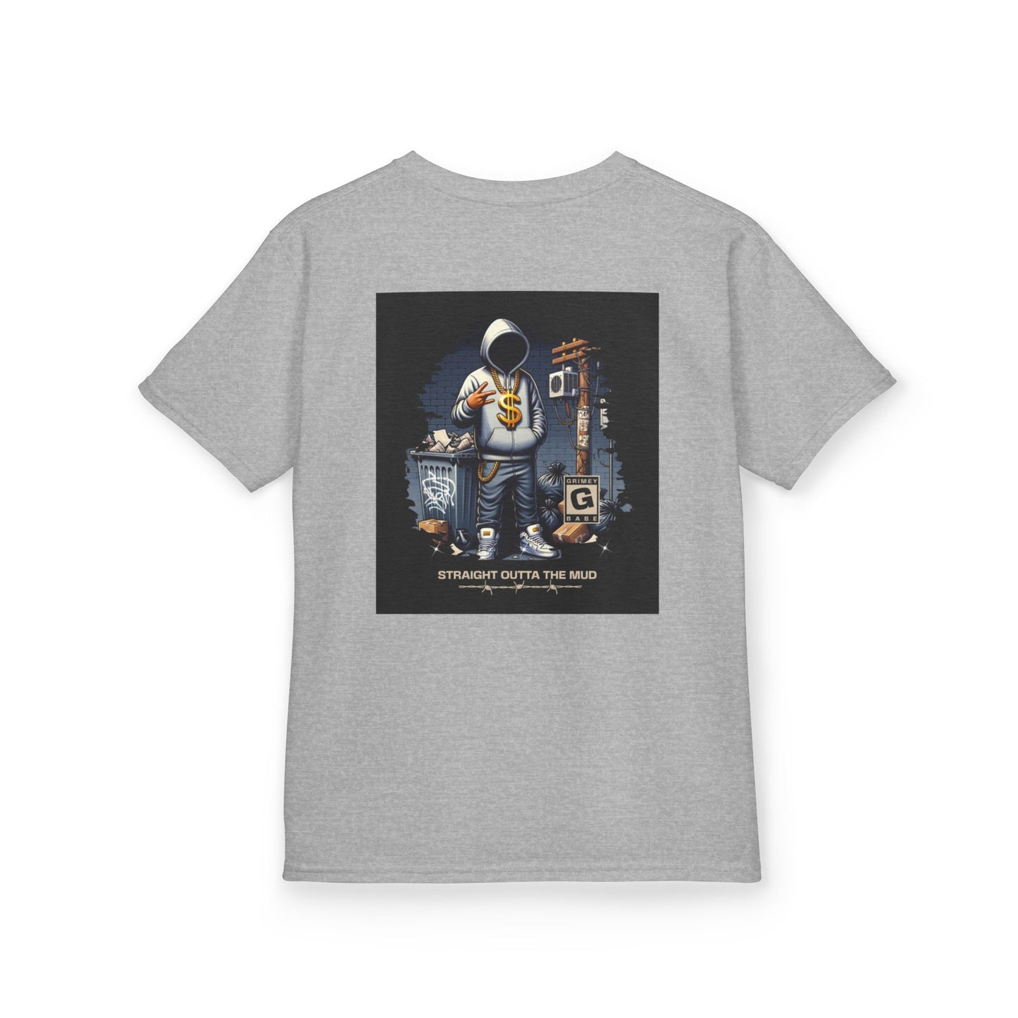 Kids T-Shirt —  Graphic Tee (“Straight Outta The mud)