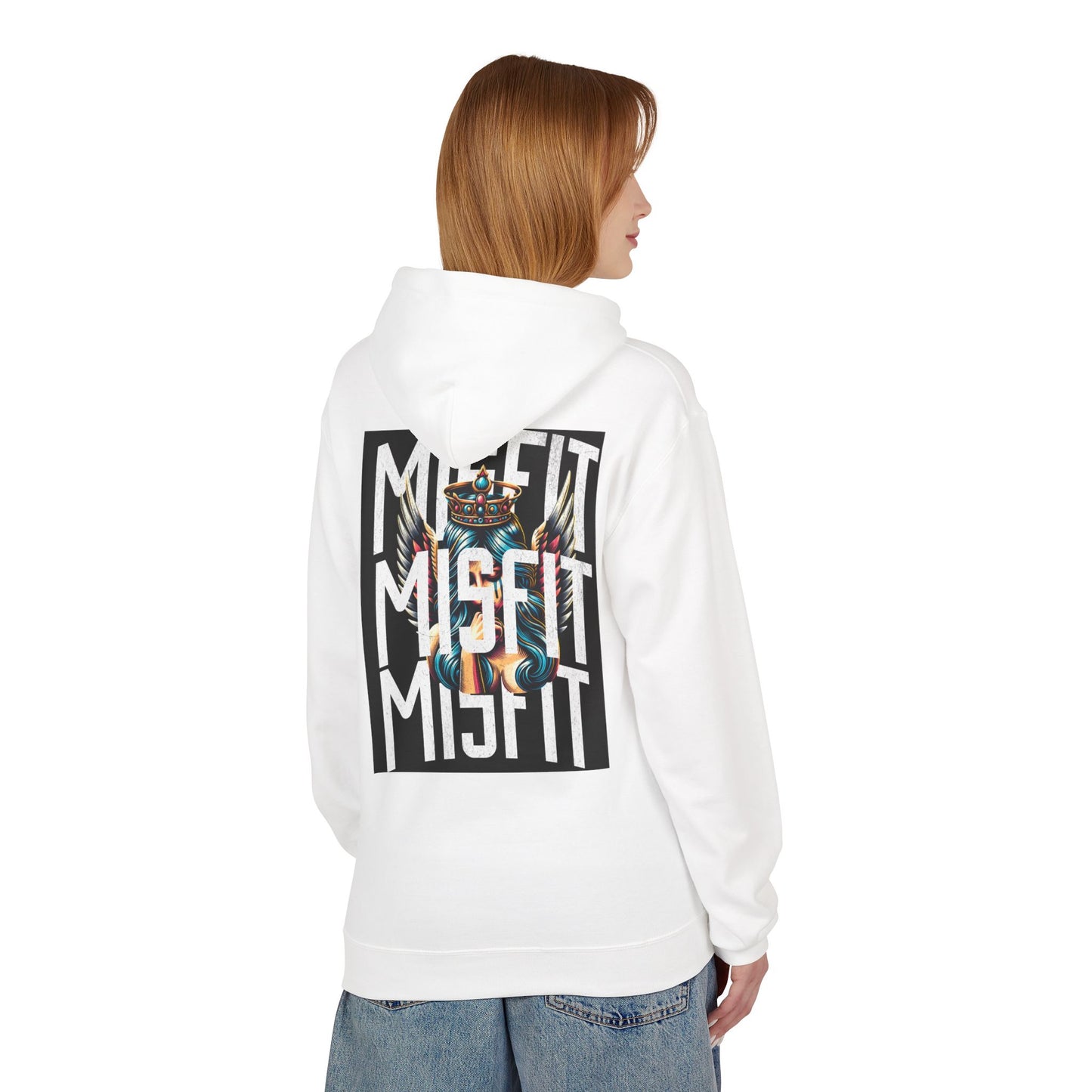 Misfit Angel Tears Witch Graphic Hoodie — Limited Edition Design