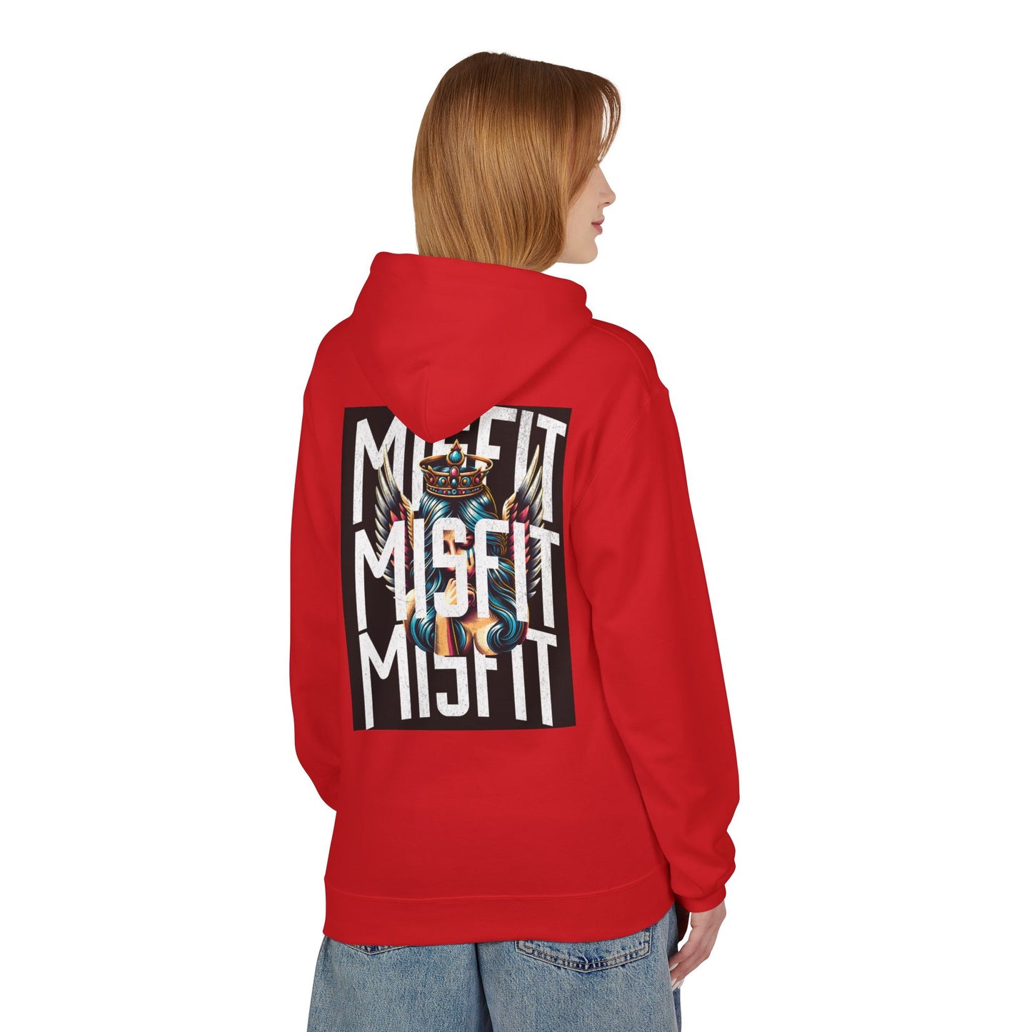 Misfit Angel Tears Witch Graphic Hoodie — Limited Edition Design