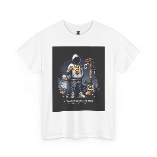 Grimey Limited ed. Streetwear Tee — "Straight Outta the Mud" Graphic T-Shirt