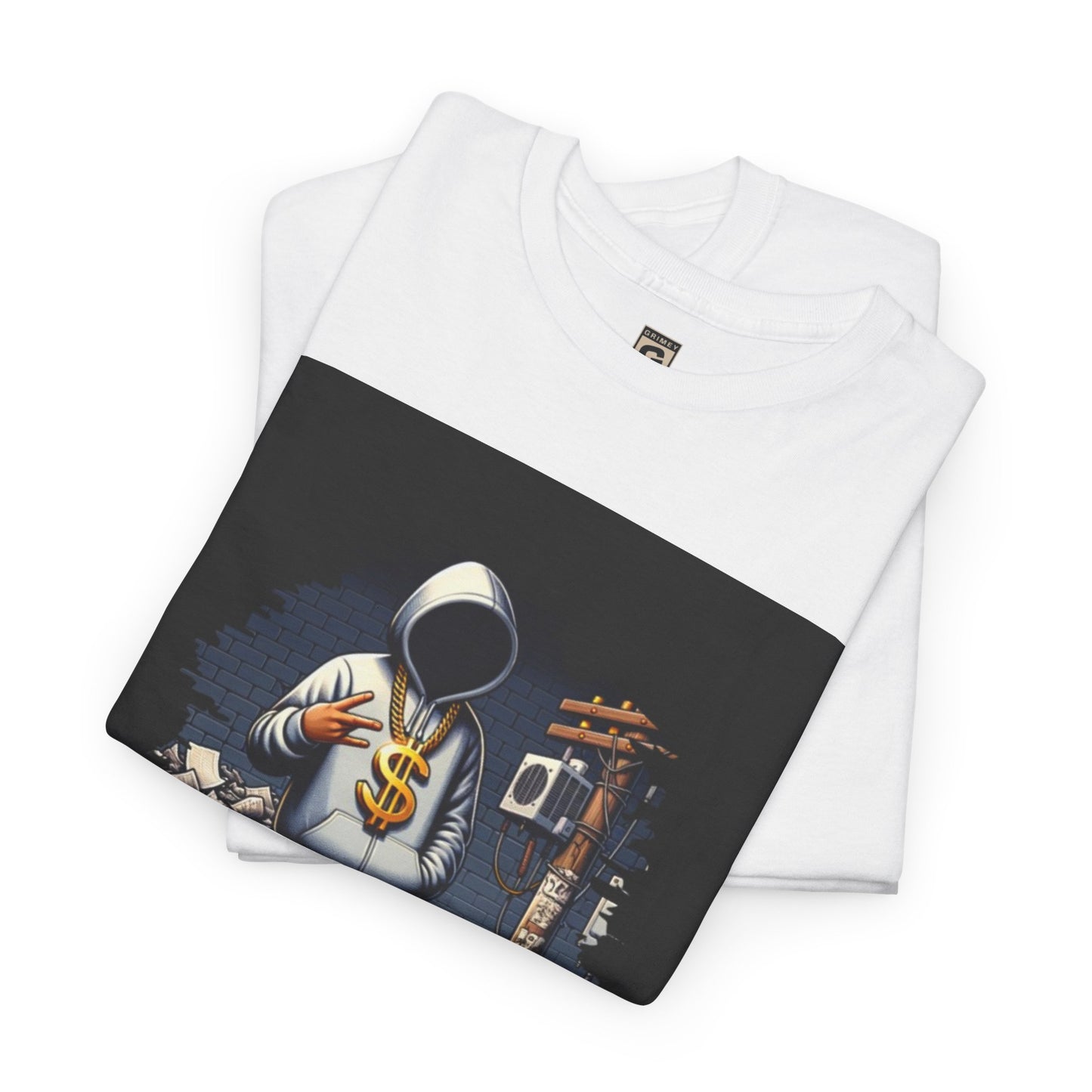 Grimey Limited ed. Streetwear Tee — "Straight Outta the Mud" Graphic T-Shirt