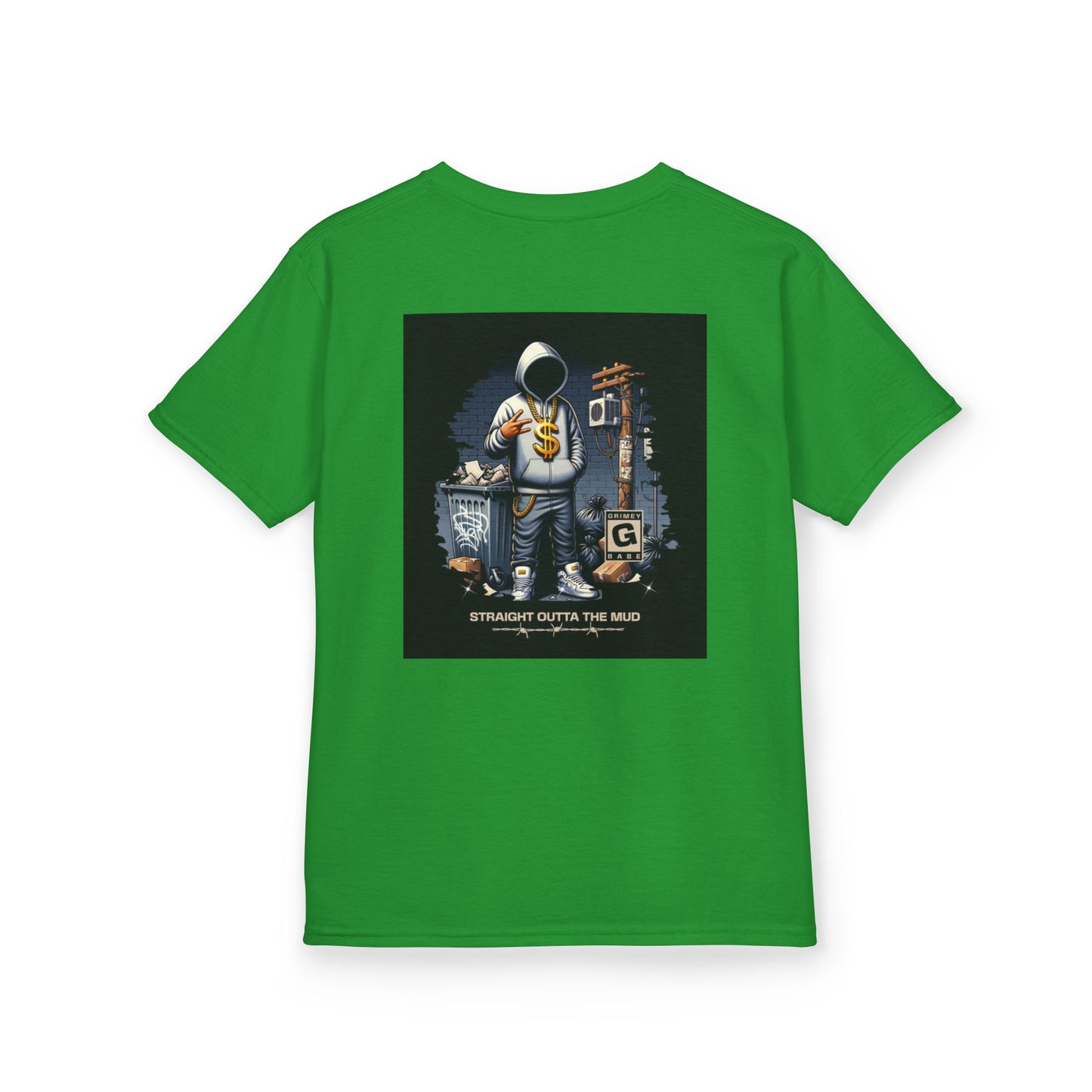 Kids T-Shirt —  Graphic Tee (“Straight Outta The mud)